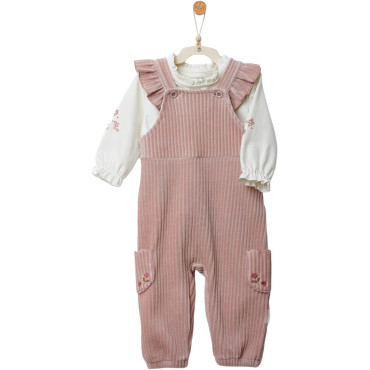 Set sweater+overalls, series VELVET BLOSSOMS