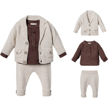 Set sweater+sweater+pants