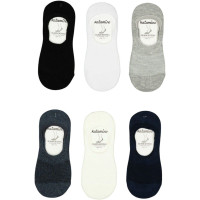 Socks no-show cotton Silikonlu