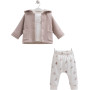 Set: Sweater + Sweater + Pants, MINI NATURE series