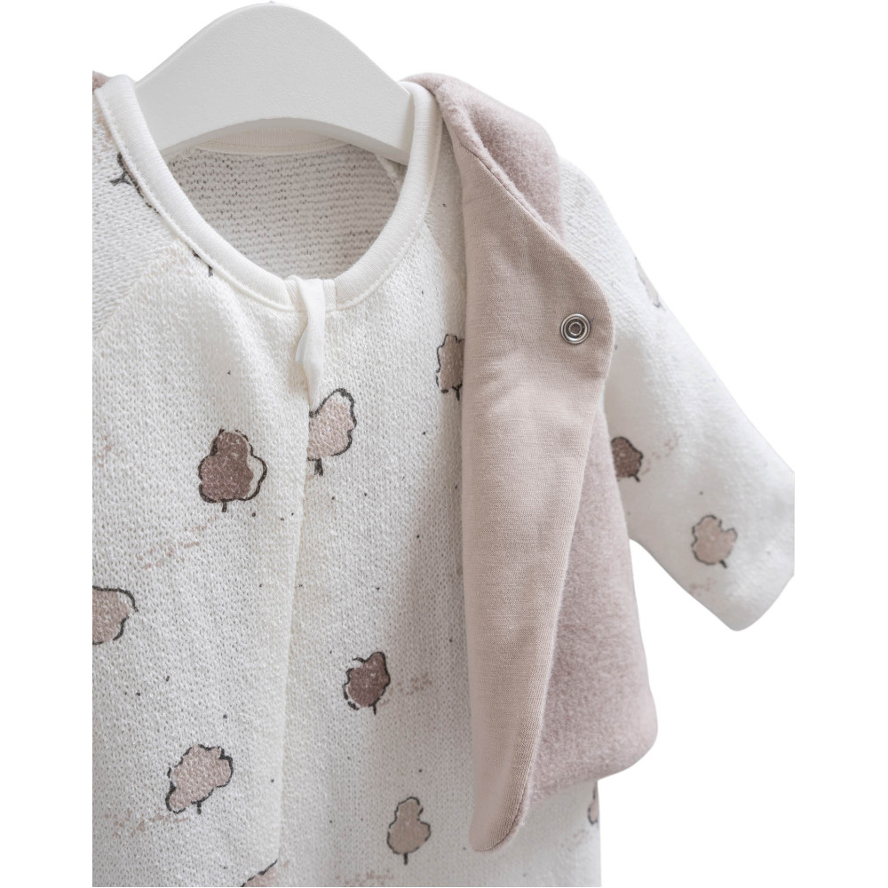 Set: Jumpsuit + Vest, MINI NATURE series