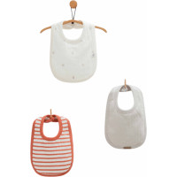 Bibs set 3pcs (pack of 4 sets), series SPORT LINES