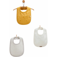 Bibs set 3pcs (pack of 4 sets), series SPORT LINES