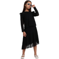 Set of blouse+tank top+skirt