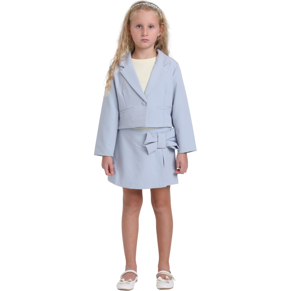 Set jacket+skirt-shorts