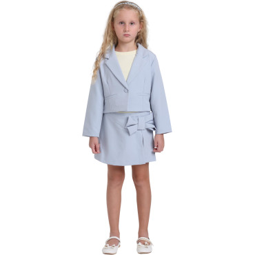 Set jacket+skirt-shorts