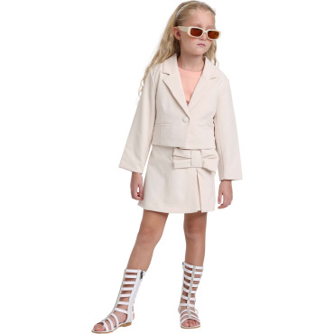 Set jacket+skirt-shorts