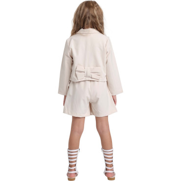 Set jacket+skirt-shorts