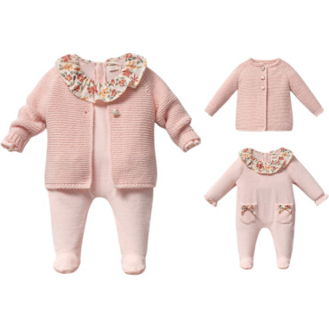 Set overalls+sweater
