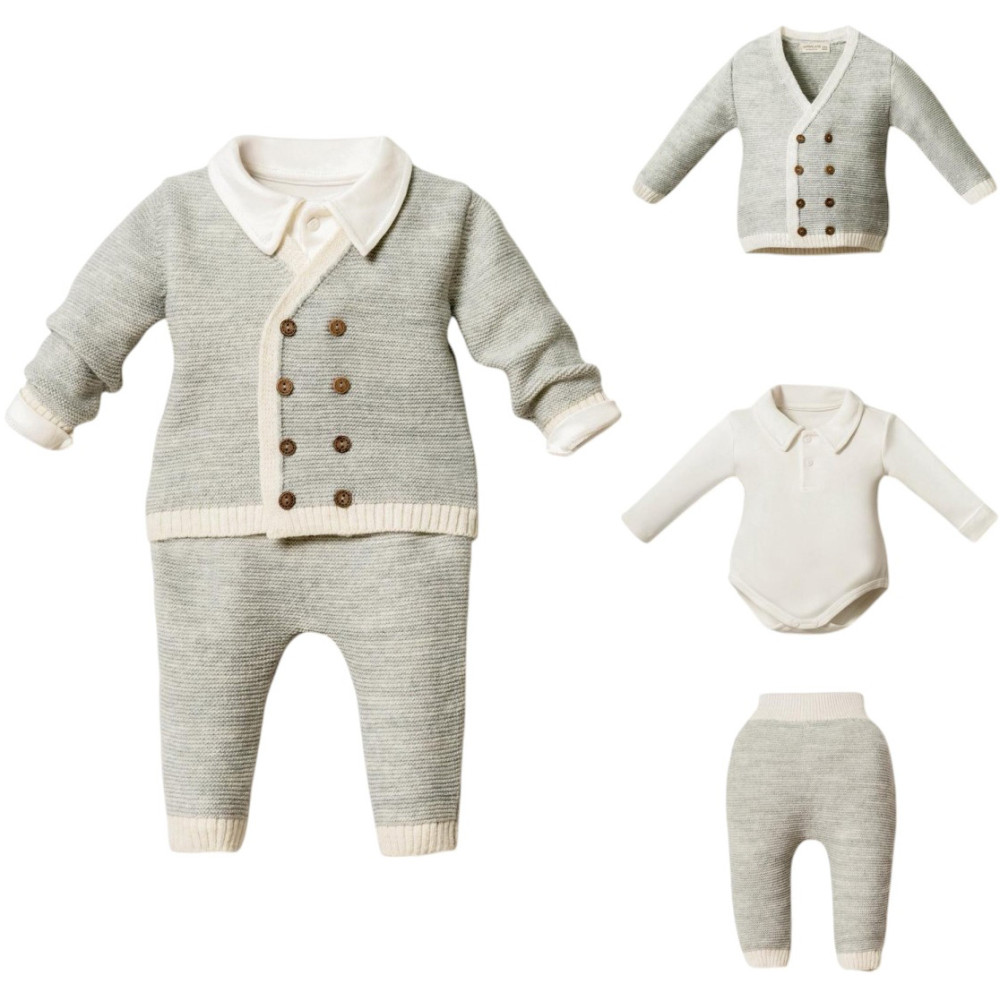 Set sweater+body+pants