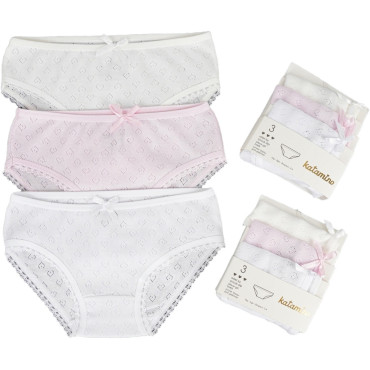 Set panties 3pcs (pack of 4 sets) Amanda