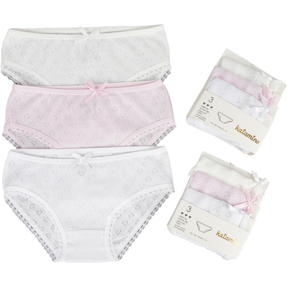 Set panties 3pcs (pack of 4 sets) Amanda