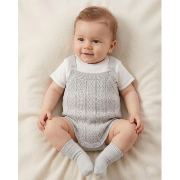 Set overalls+body+socks