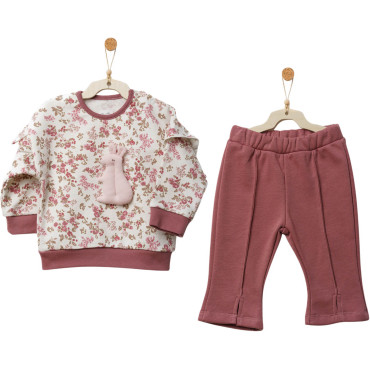 Set sweater+pants, series FLORAL DREAMS
