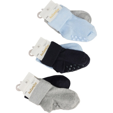 Socks cotton set 2 pairs (pack of 6 sets) Stew