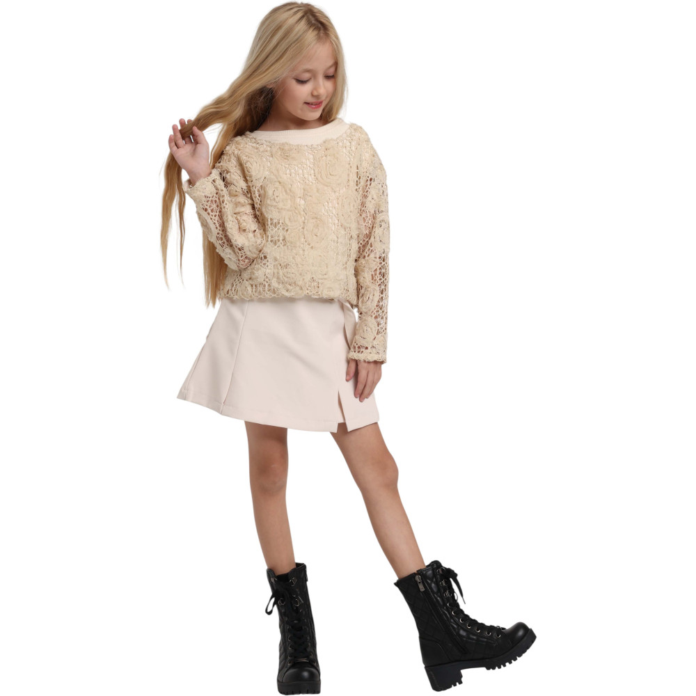 Set blouse+tank top+shorts