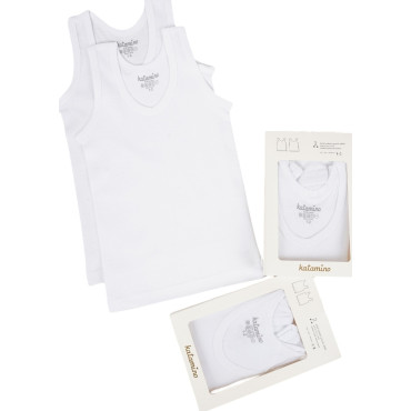 Set tank top 2pcs (pack of 6 sets) Ribana