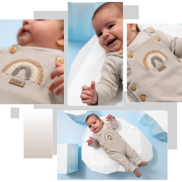 Set sweater+overalls, series SOFT STYLE BOY
