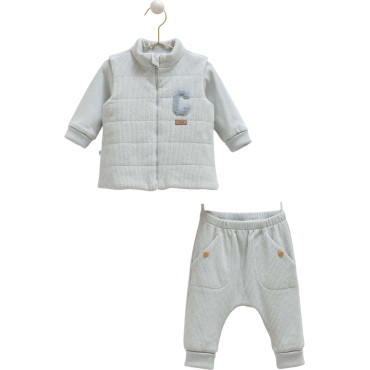 Set sweater+vest+pants, series SOFT STYLE BOY