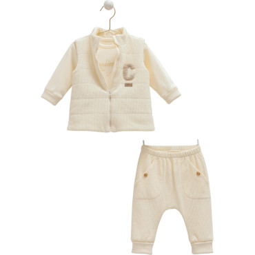 Set sweater+vest+pants, series SOFT STYLE BOY