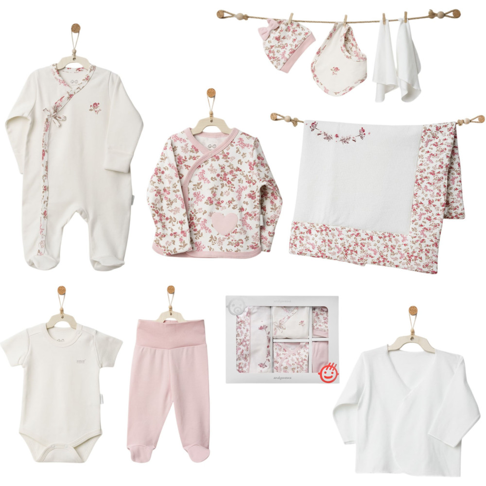 Set 10 items, series FLORAL DREAMS