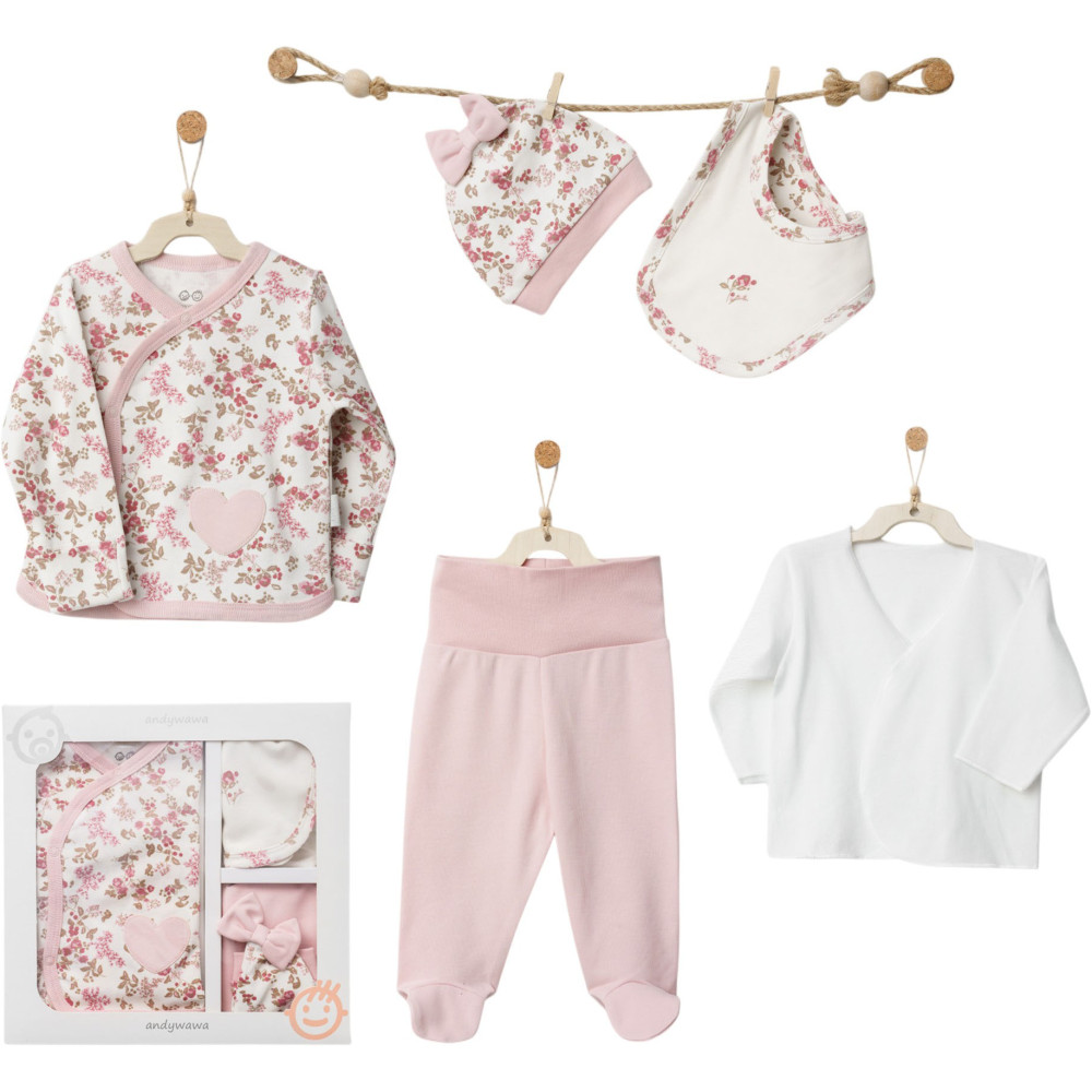 Set 5 items, series FLORAL DREAMS