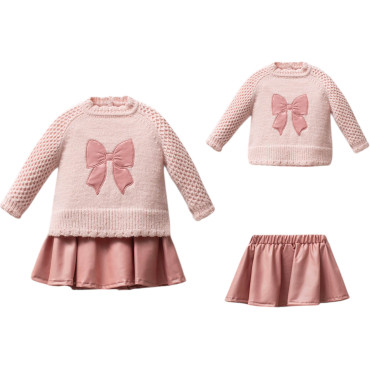 Set sweater+skirt
