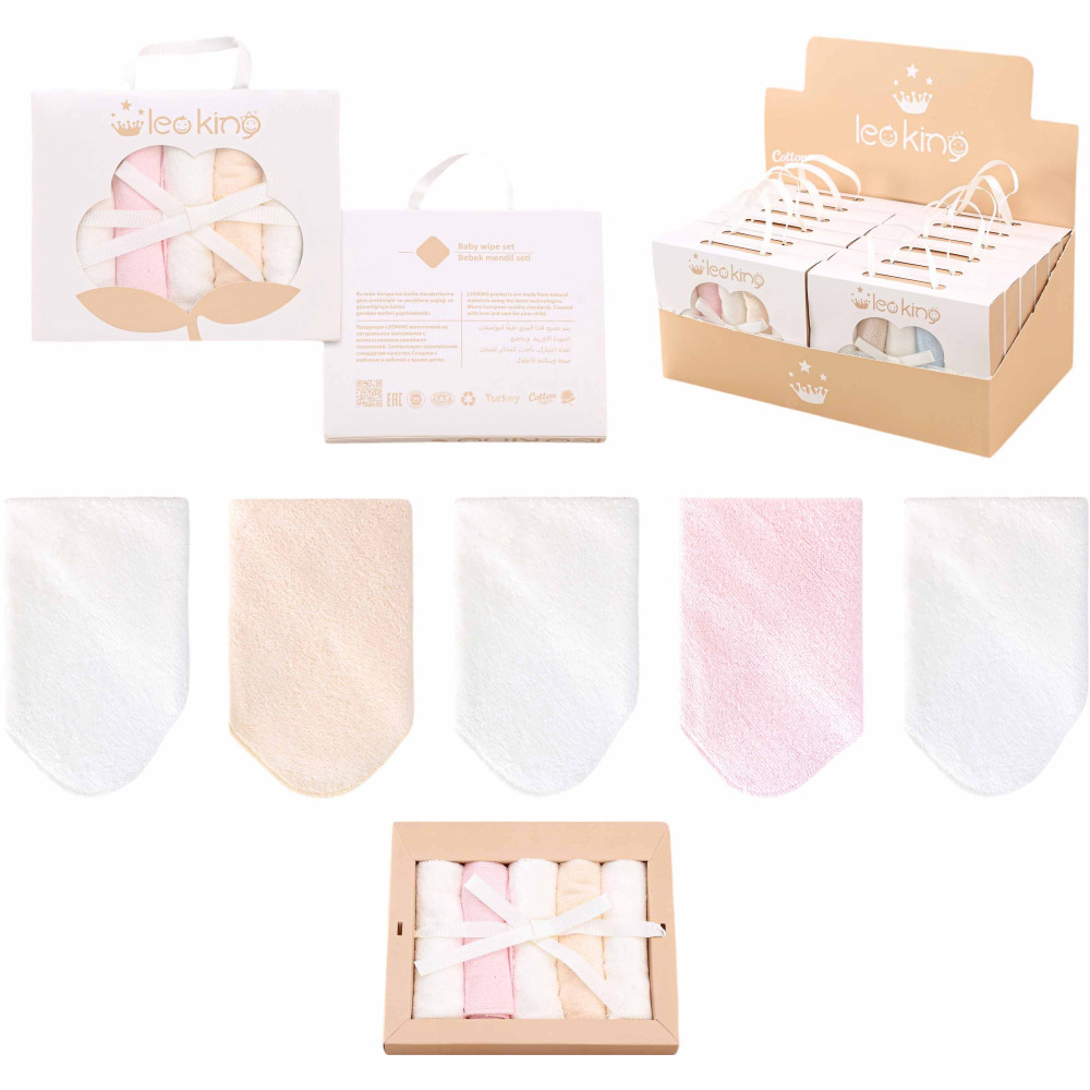 Terry cloth handkerchiefs (5 pcs.)