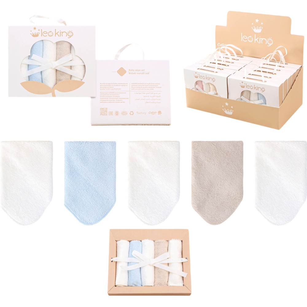 Terry cloth handkerchiefs (5 pcs.)