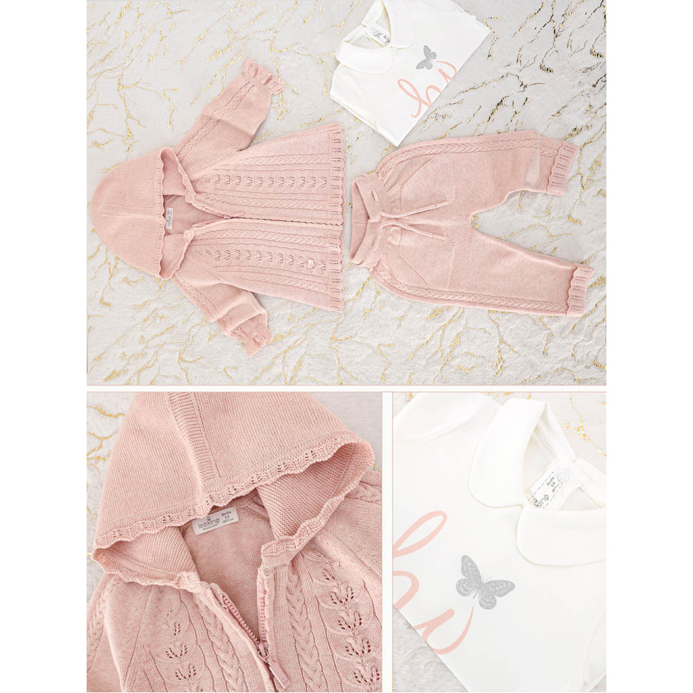 Set sweater+sweater+pants