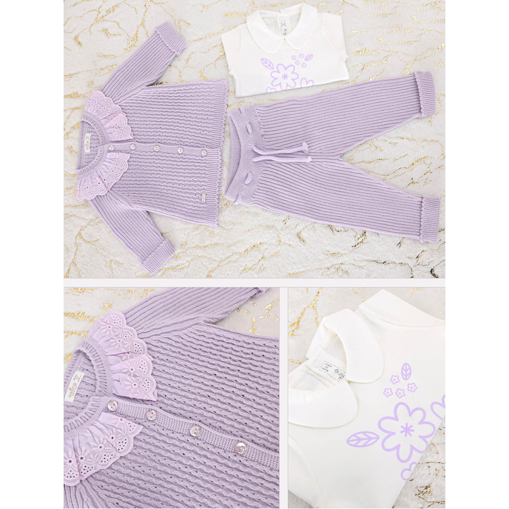 Set sweater+sweater+pants