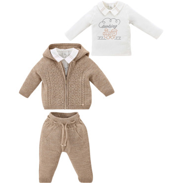 Set sweater+sweater+pants