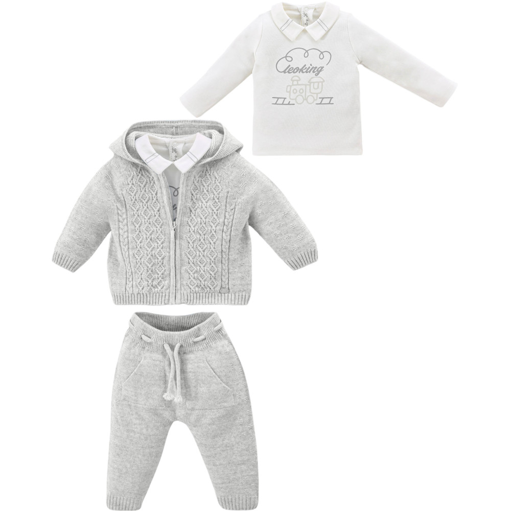 Set sweater+sweater+pants