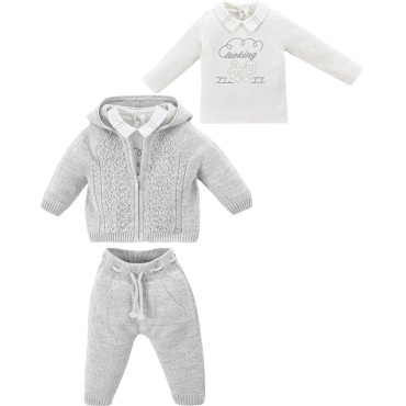 Set sweater+sweater+pants