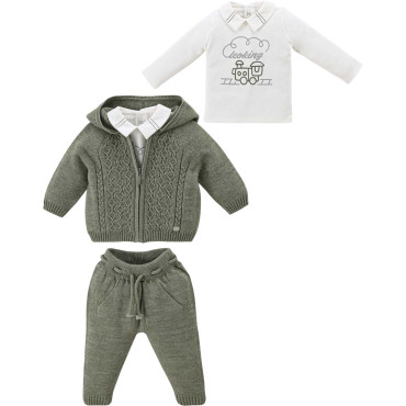 Set sweater+sweater+pants