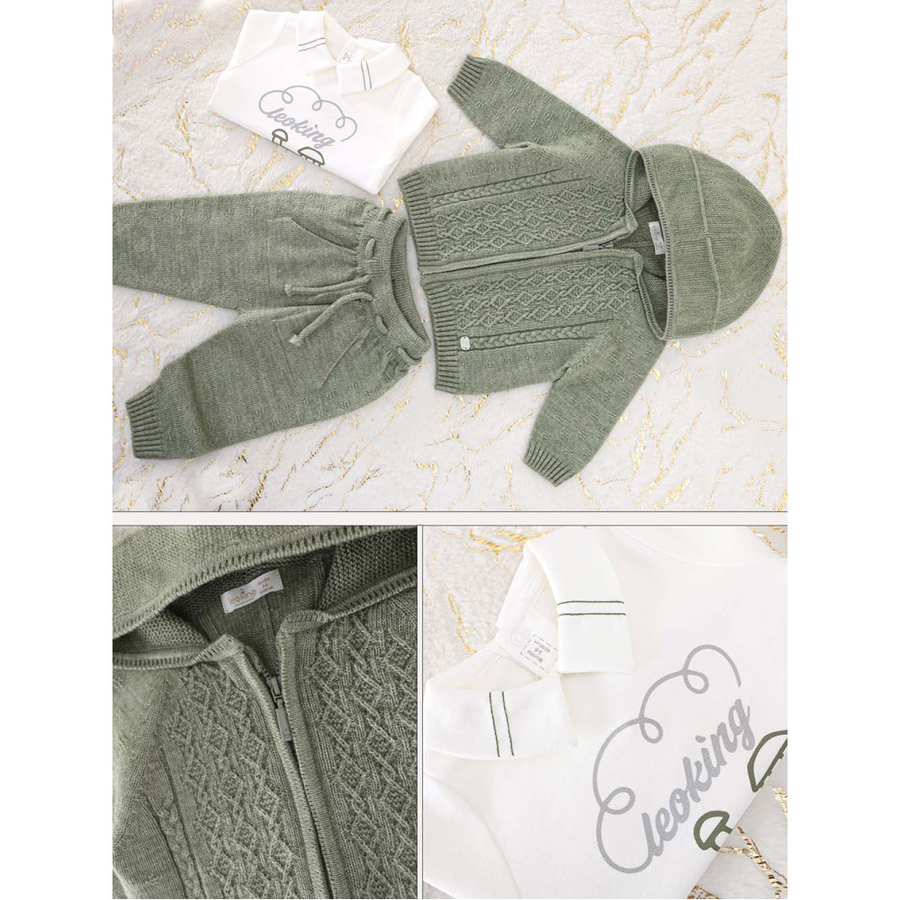 Set sweater+sweater+pants