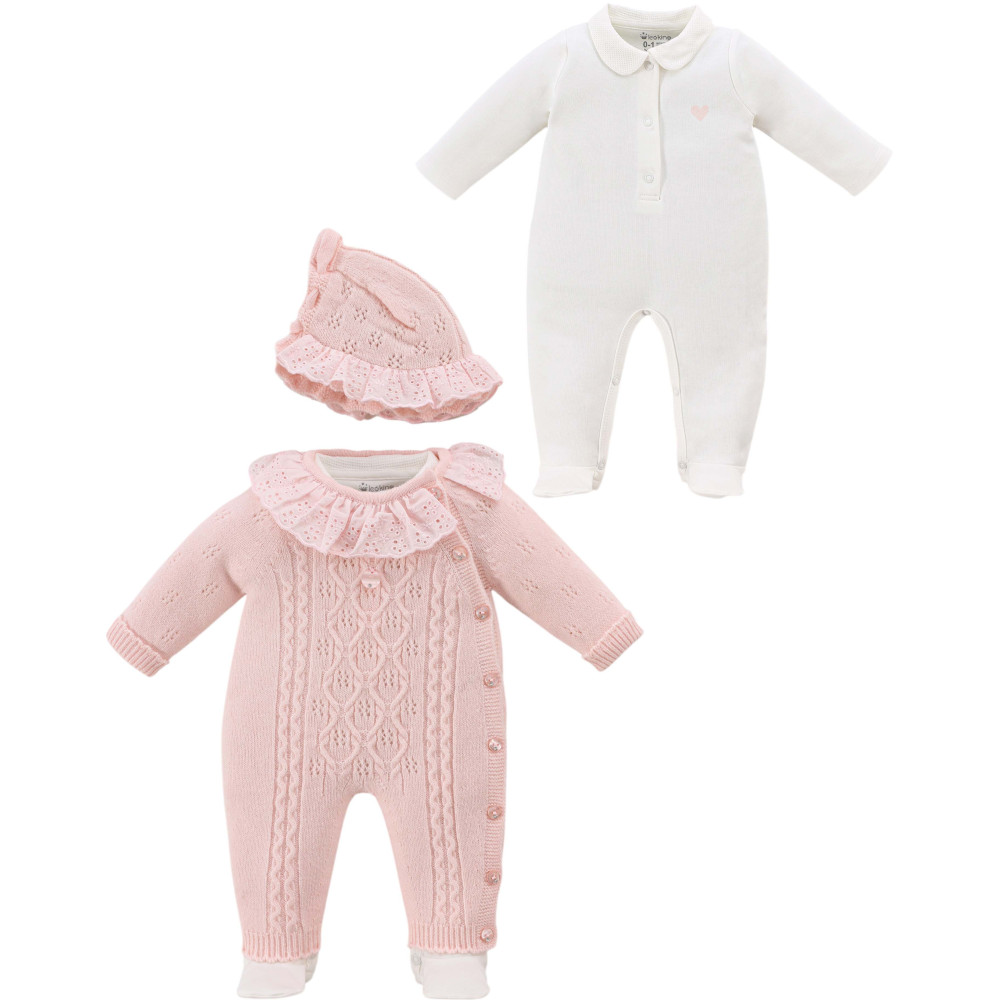 Overalls  knitted+overalls  knitted+hat