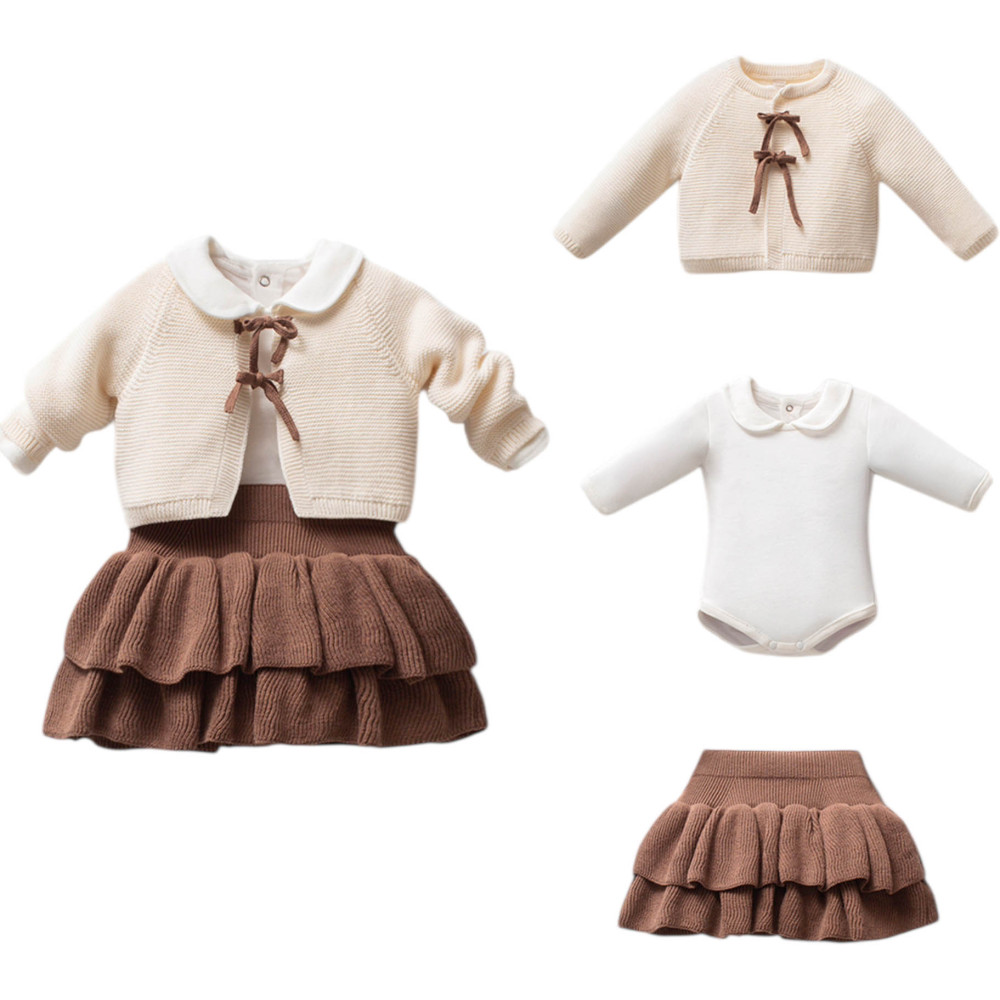 Set sweater+body+skirt