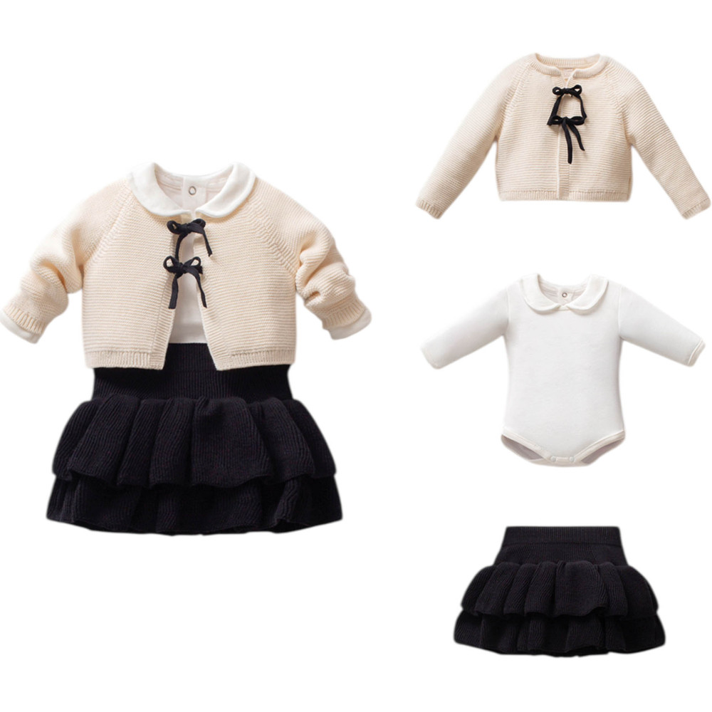 Set sweater+body+skirt