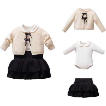 Set sweater+body+skirt