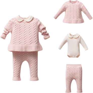 Set sweater+body+pants