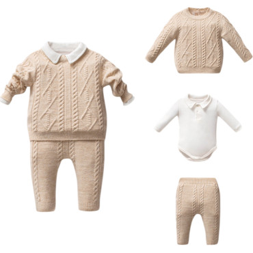 Set sweater+body+pants