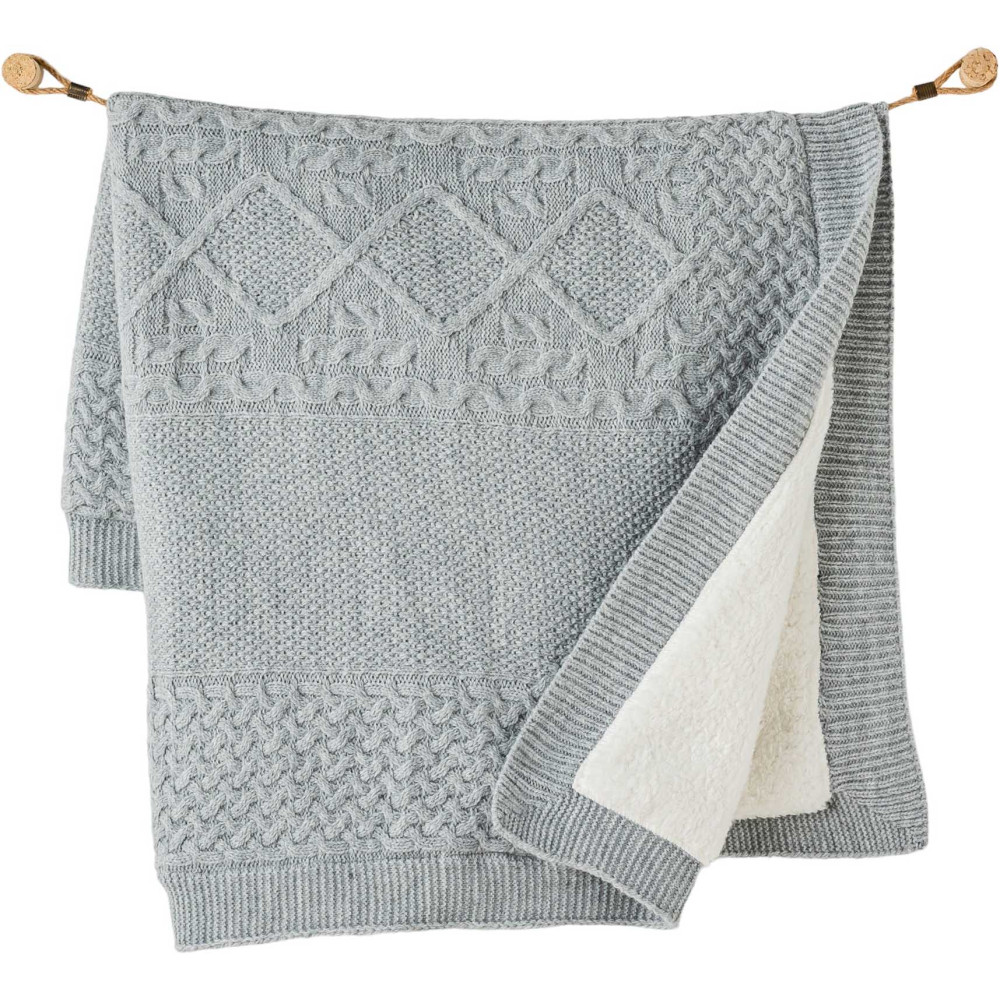 Knitted blanket, series KNITWEAR