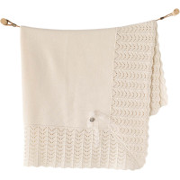 Knitted blanket, series KNITWEAR