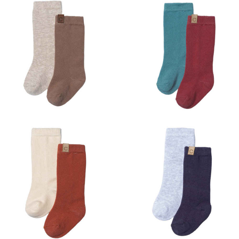 Socks set 2 pairs (pack of 12 sets), series BASIC