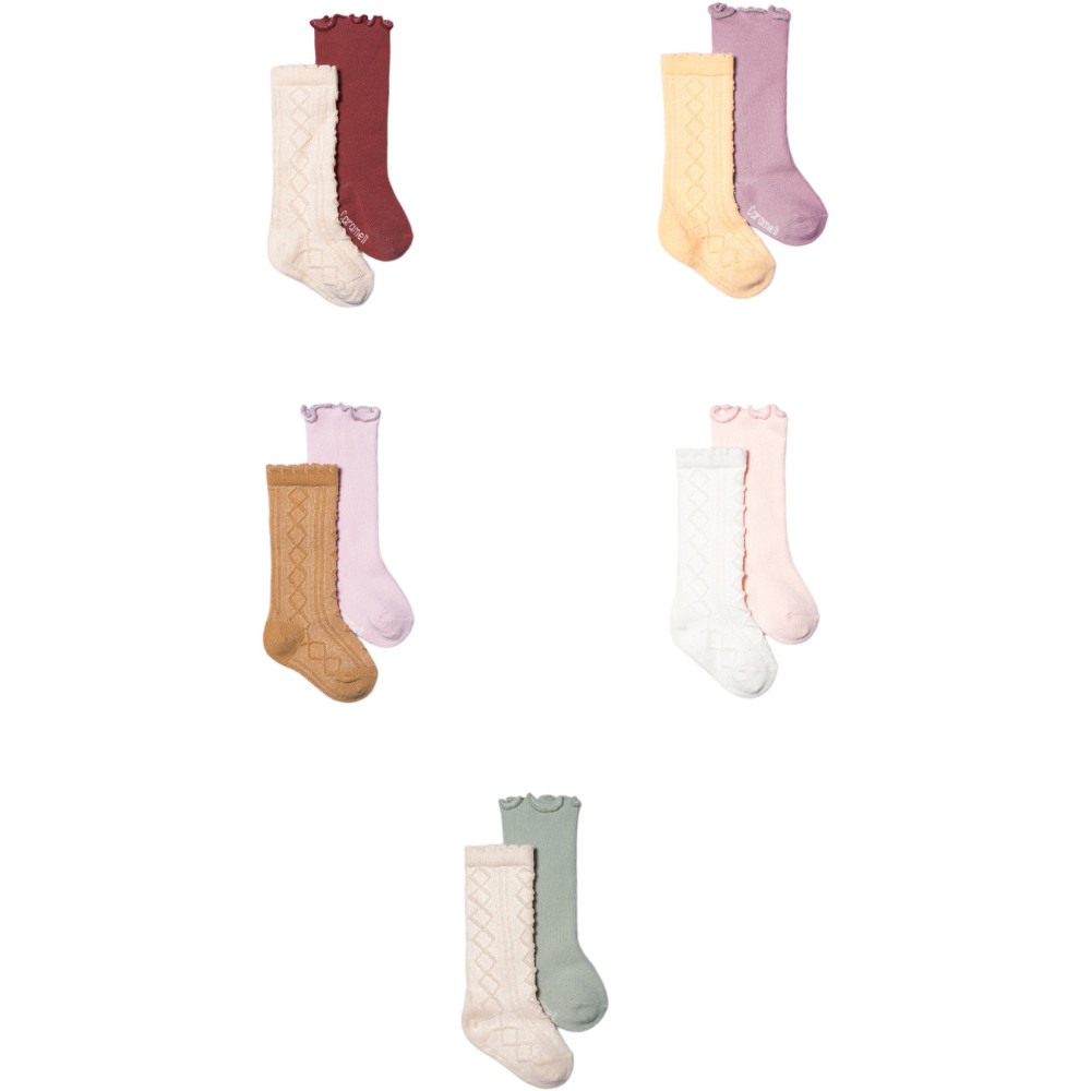 Socks set 2 pairs (pack of 12 sets), series BASIC