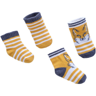 Socks set 2 pairs (pack of 12 sets), series BASIC