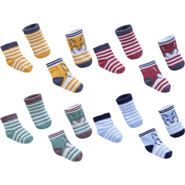 Socks set 2 pairs (pack of 12 sets), series BASIC