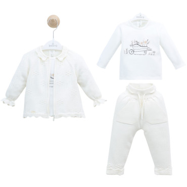 Set sweater+sweater+pants