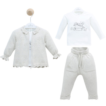 Set sweater+sweater+pants